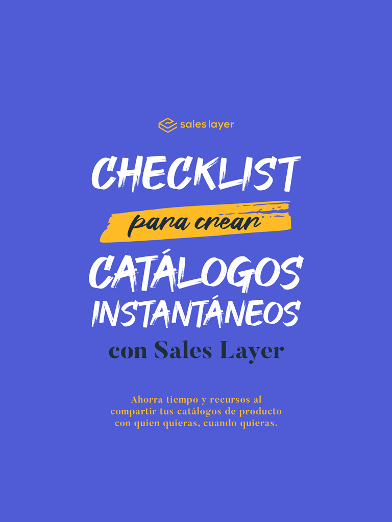 Checklist Catálogos Instantáneos de Sales Layer