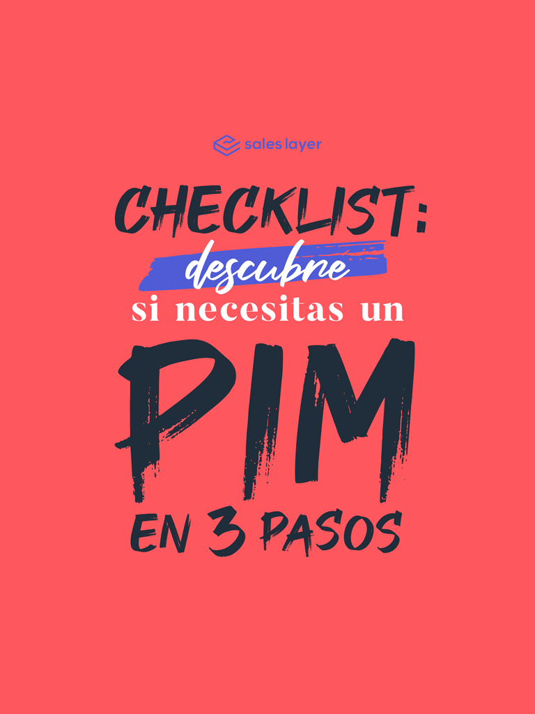 Checklist PIM en 3 pasos